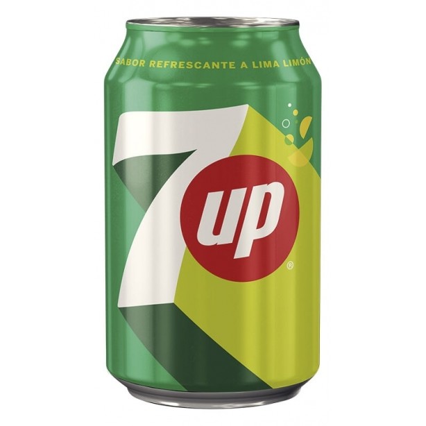Refresco 7Up limón lata (300 ml) ud