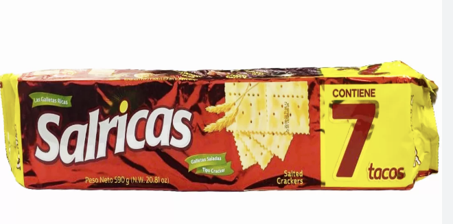 Galletas Salricas 7 Tacos (590g)