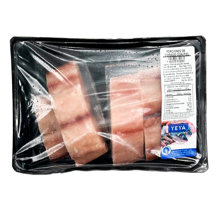 Trozos de pescado dorado Yeya (1 kg / 2.2 lb)