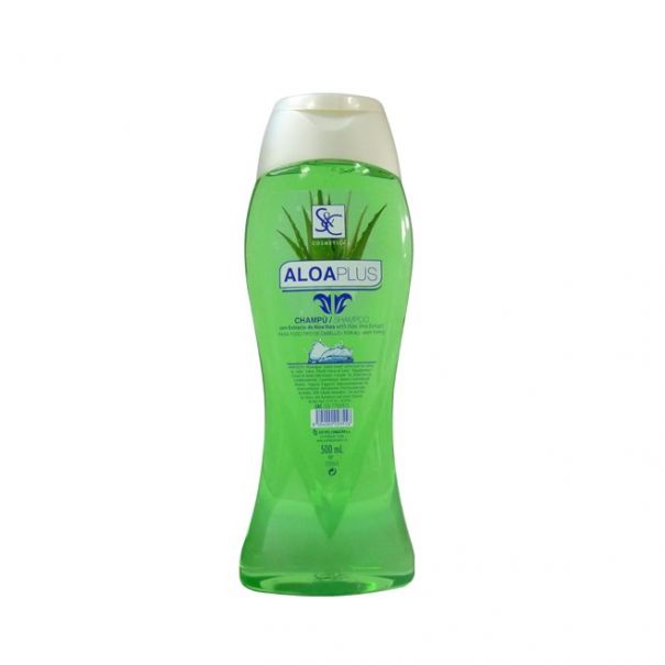 Champú con Extracto de Aloe Vera (500 ml)