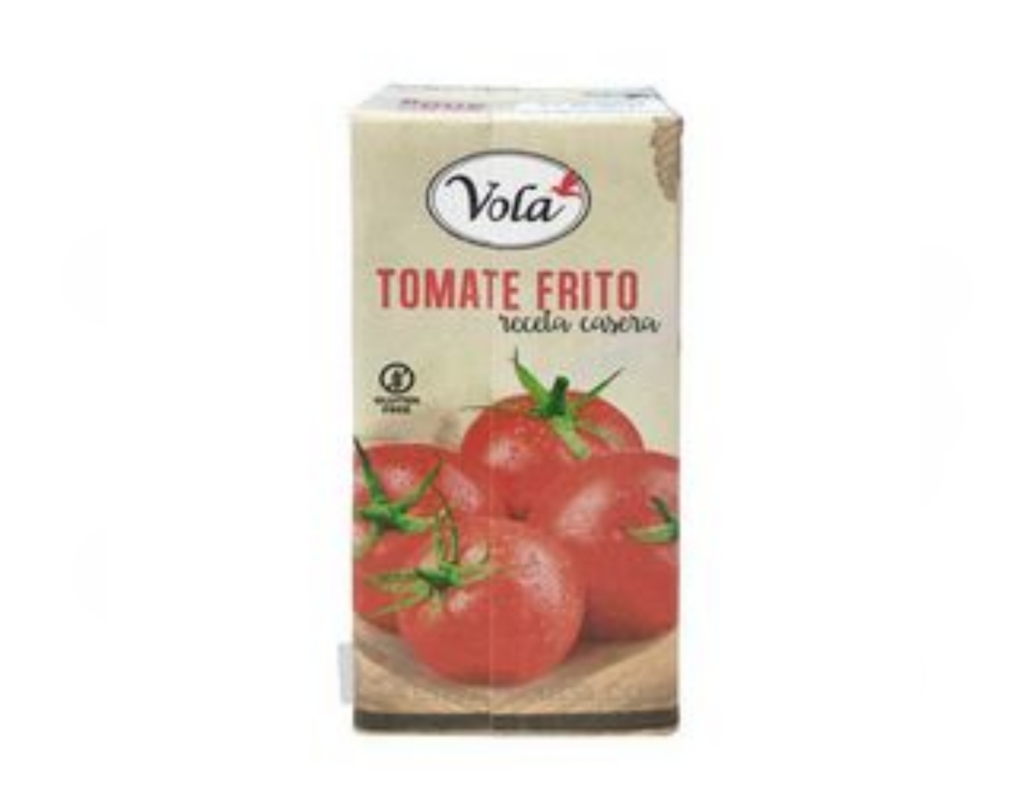 Puré o Tomate frito caja (390g)