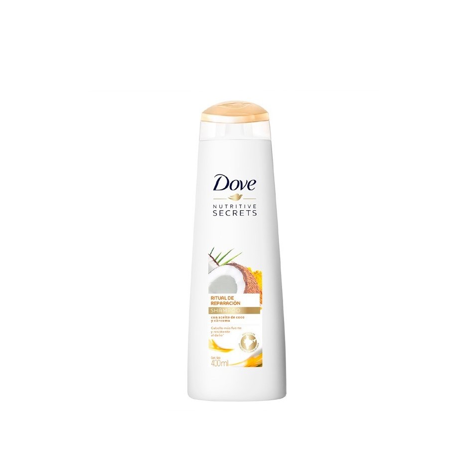 Champú Dove con aceite de coco 400ml