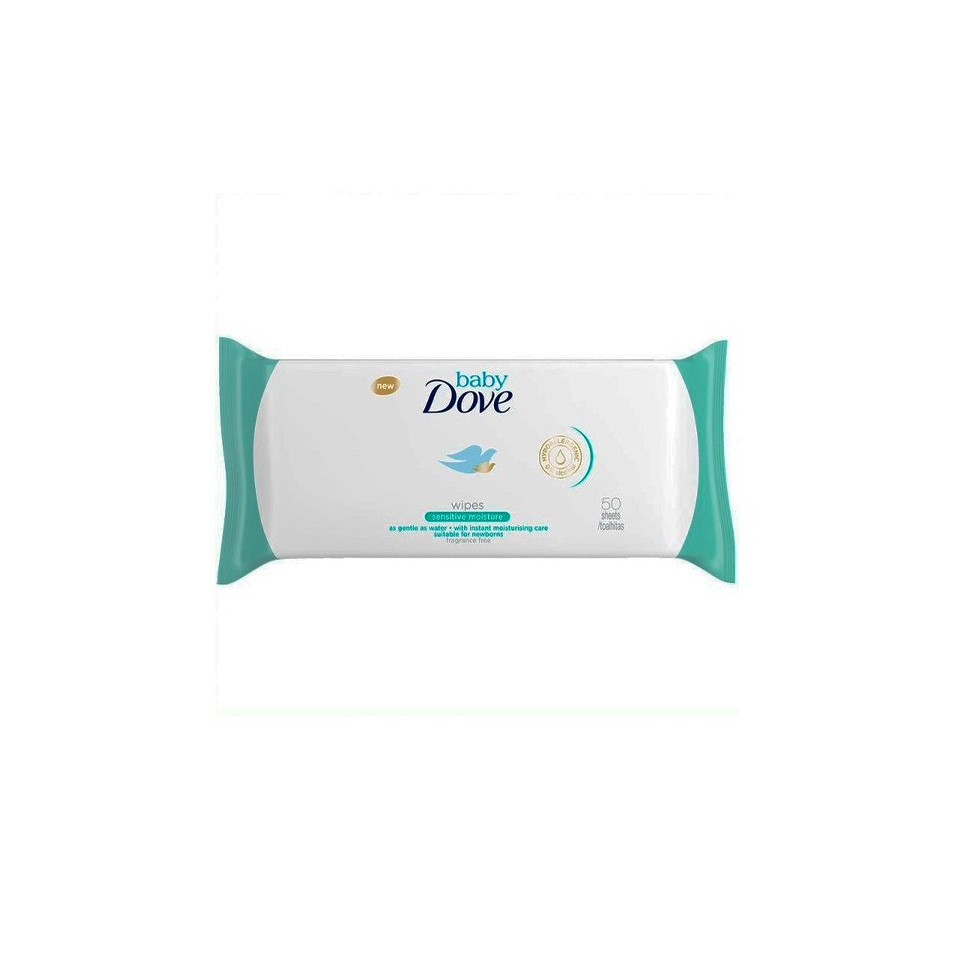 Toallitas húmedas Dove Baby Sensitive 50pcs