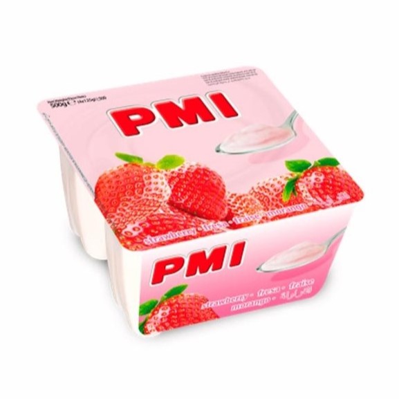 Yogurt PMI Fresa Pascual 120g (4 ud)