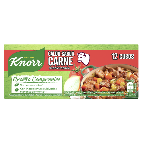 Caldo de res (12 uds)