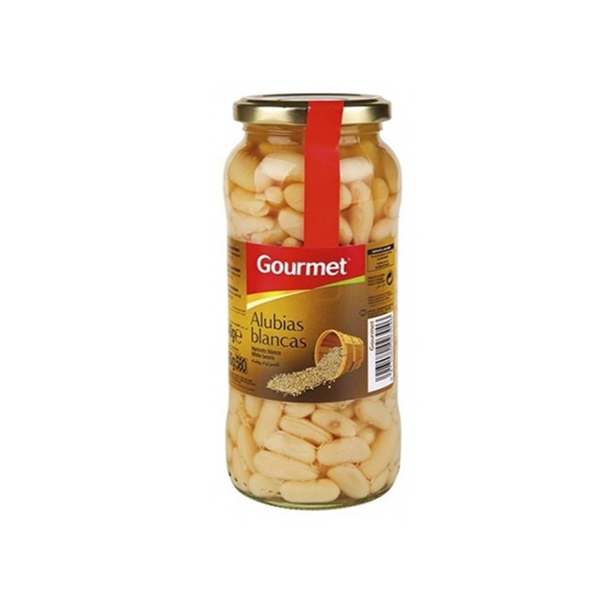 Alubias blancas Gourmet Fco. 540g Esc. 400G