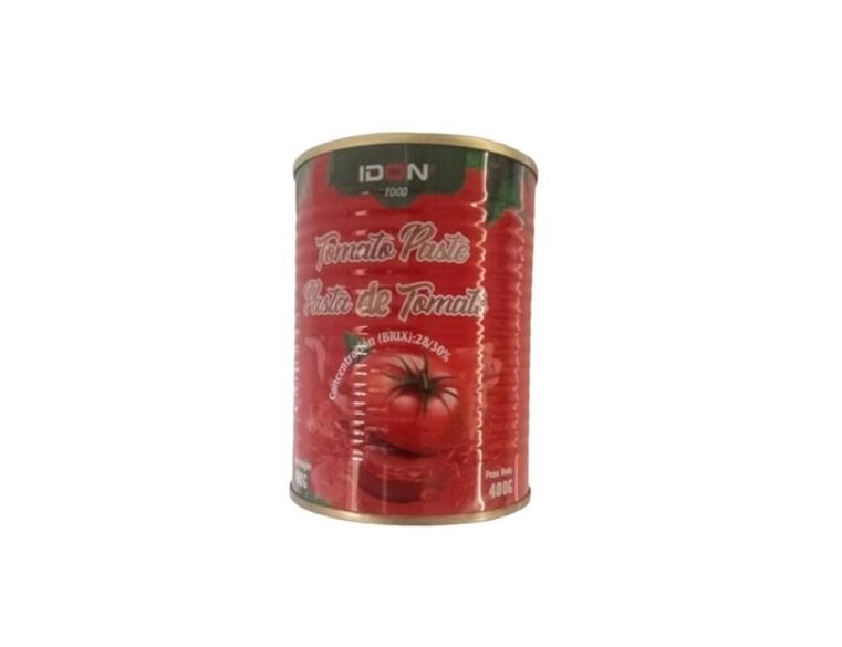 Puré de tomate en caja o lata