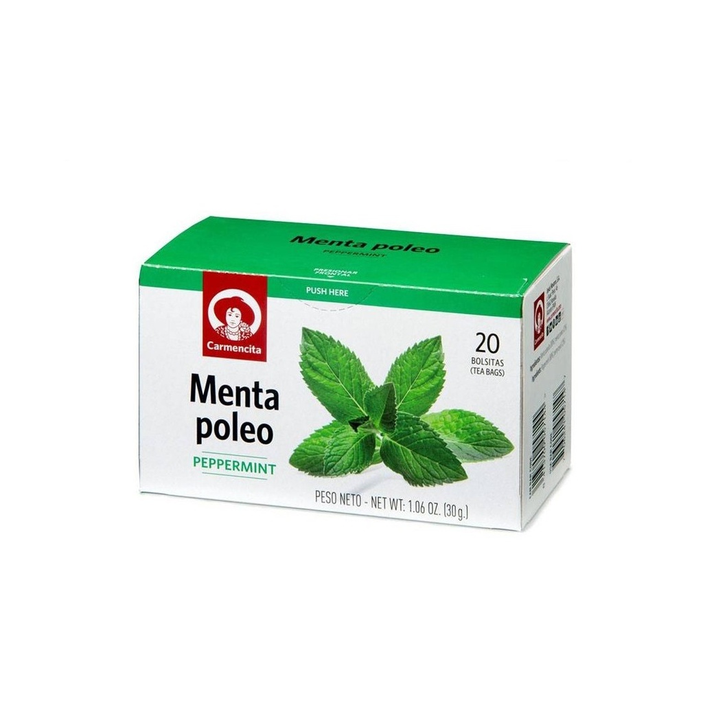 Té Menta Poleo 30 g 20 ud. Carmencita