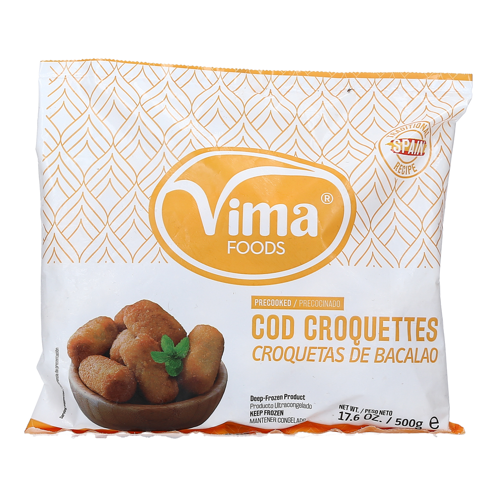 Croquetas de Bacalao 500gr VIMA