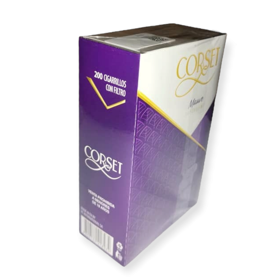 Cigarros Corset Mauve (Caja de 200 cigarrillos)