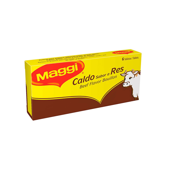 Caldo de Res Maggi 2.32 Oz 6 Tabletas
