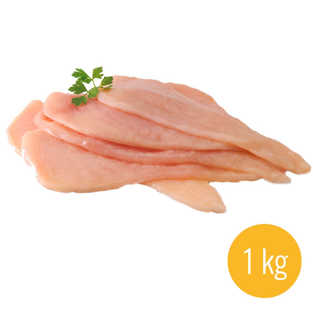 Bistec de Pechuga de Pollo al Natural (1 kg)