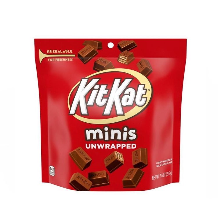 Kit Kat Milk Chocolate 215g (7.6 Oz Familiy Size)