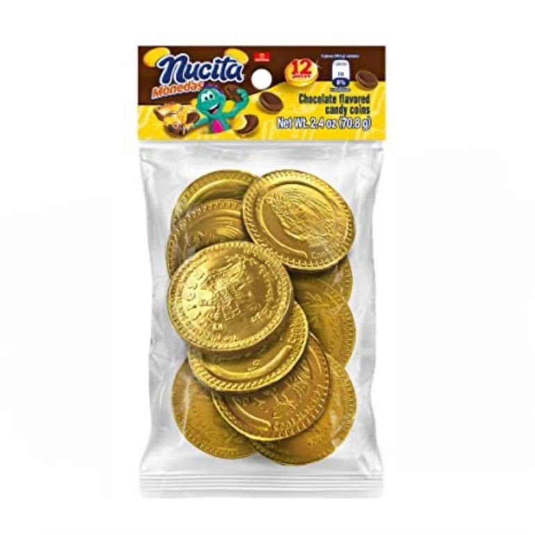 Nucita Monedas de Oro de Chocolate (2.4oz)