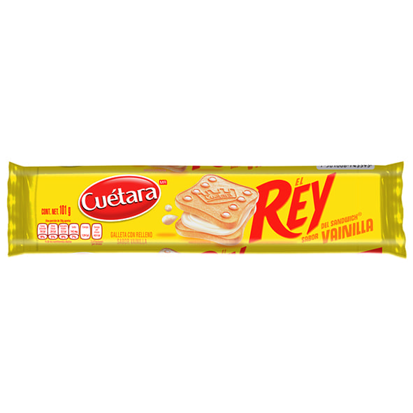 Galleta Rey de Vainilla Cuetara (101 gr)