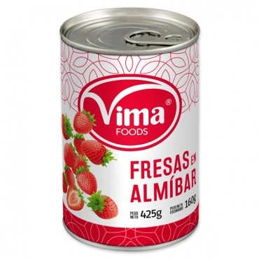 Fresas en Almíbar VIMA (425 gr)