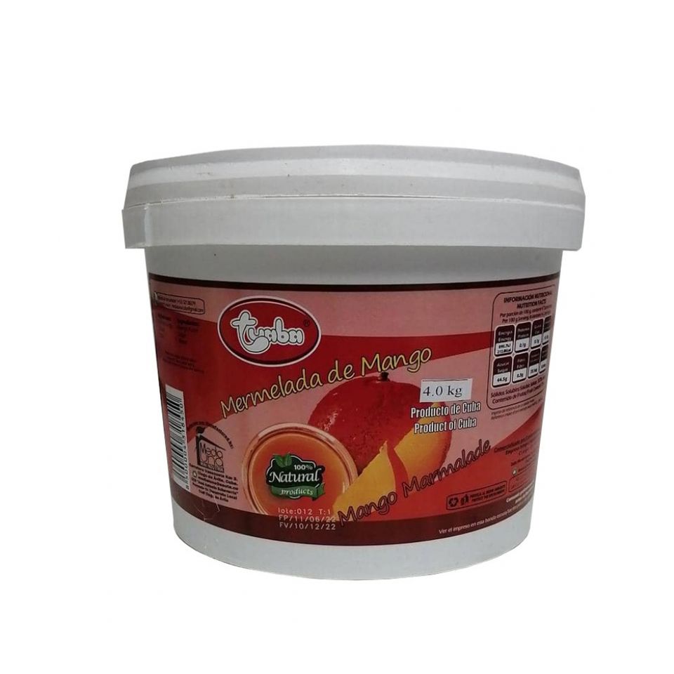 Mermelada de Mango TUABA en Cubeta 4kg