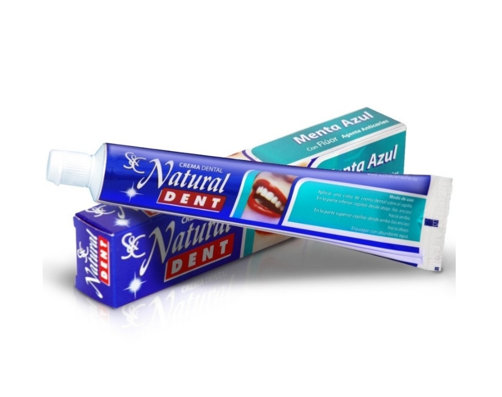 S&amp;C Natural Dent Crema Dental Azul 100 g