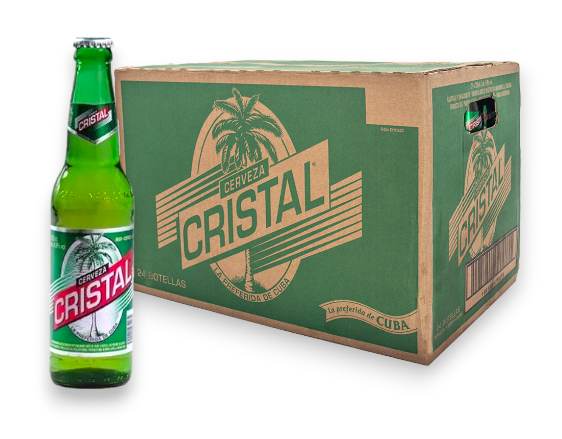 Caja de Cerveza Cristal (24 botellas de 350 ml)