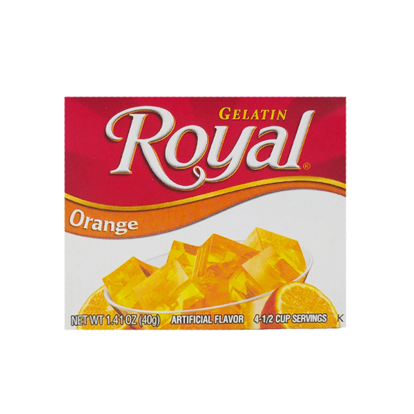 Gelatina Royal sabor Naranja 40g