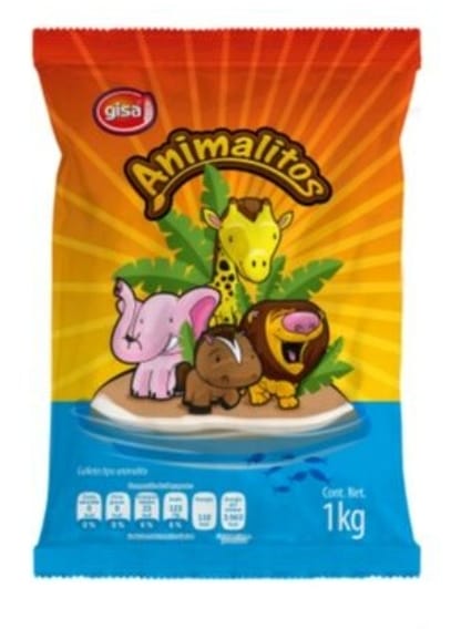 Galletas de Animalitos (1 Kg)