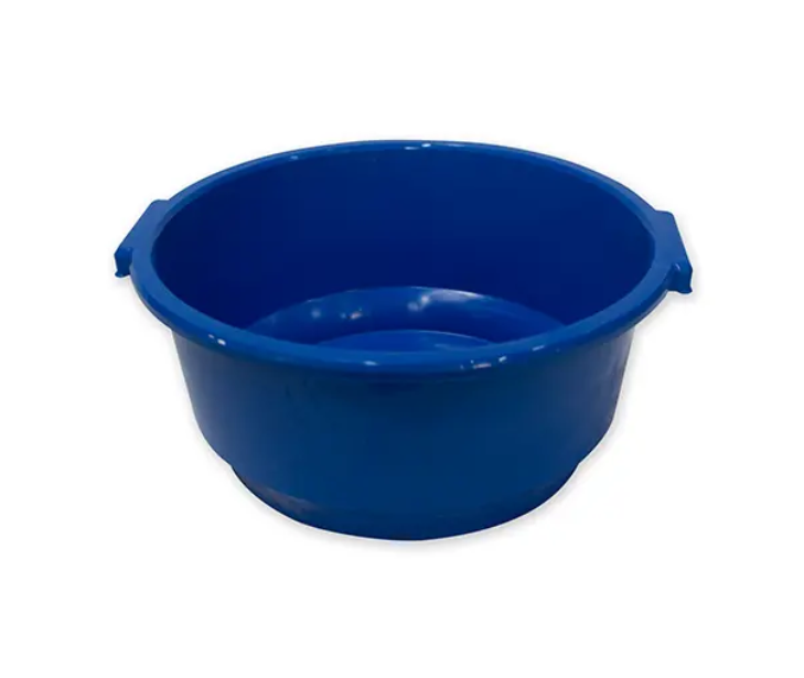 Palangana de plástico azul (capacidad 2L)