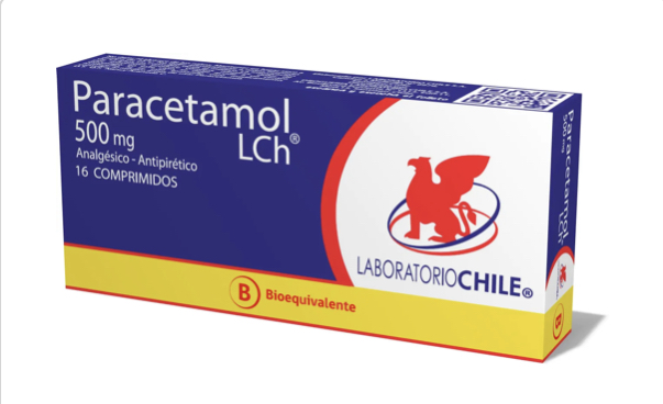Paracetamol 500 mg (1 blíster de 10 tabletas)