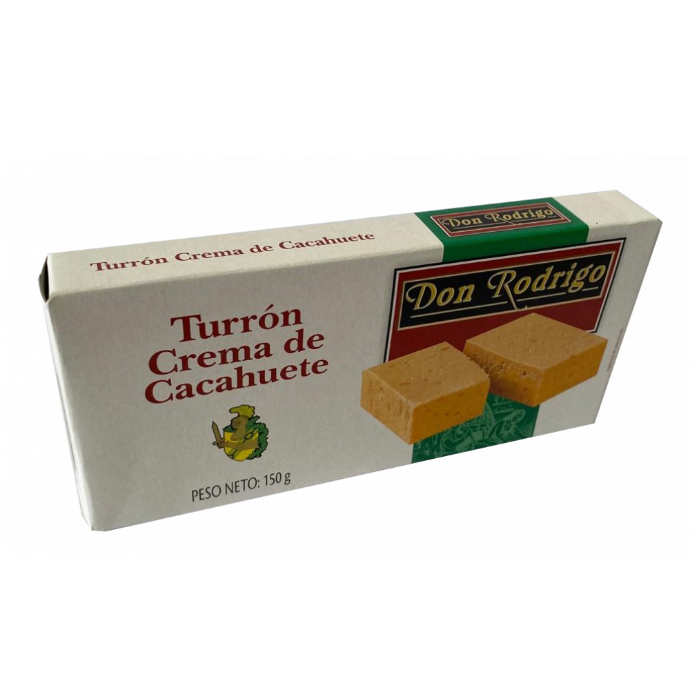 Turrón de Crema de cacahuete Don Rodrigo (150 gr)