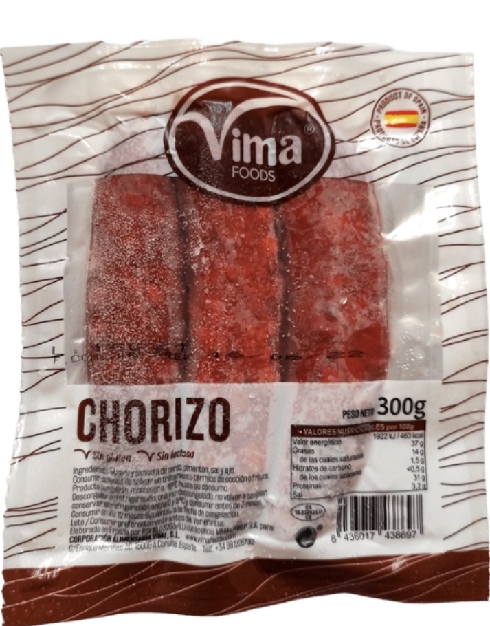 Chorizo entero marca Vima (300g)