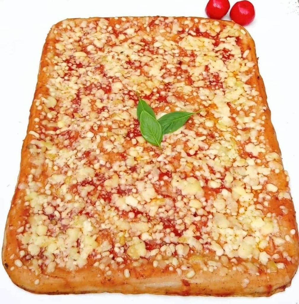 Pizza familiar de queso