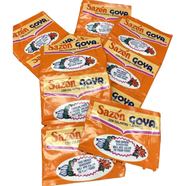 Sazón Goya con culantro y achiote (6 sobres)