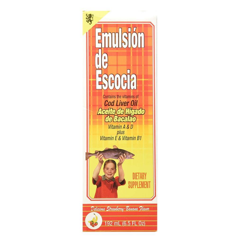 Emulsión de Escocia 192ml (Sabor a Fresa Banana)