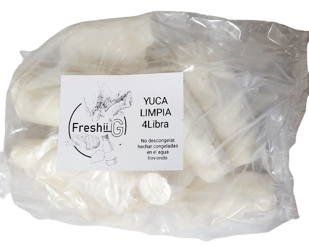 Yuca limpia (4lb)