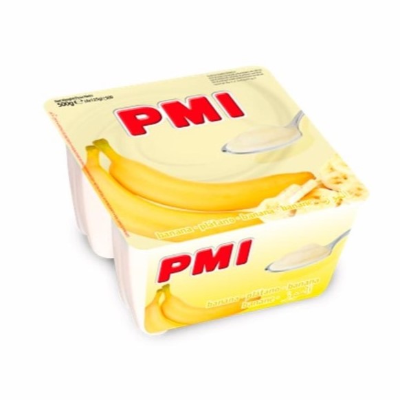 Yogurt PMI Platano Pascual (4ud x 120g)