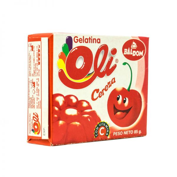 Gelatina de Cereza Oli 3 Oz