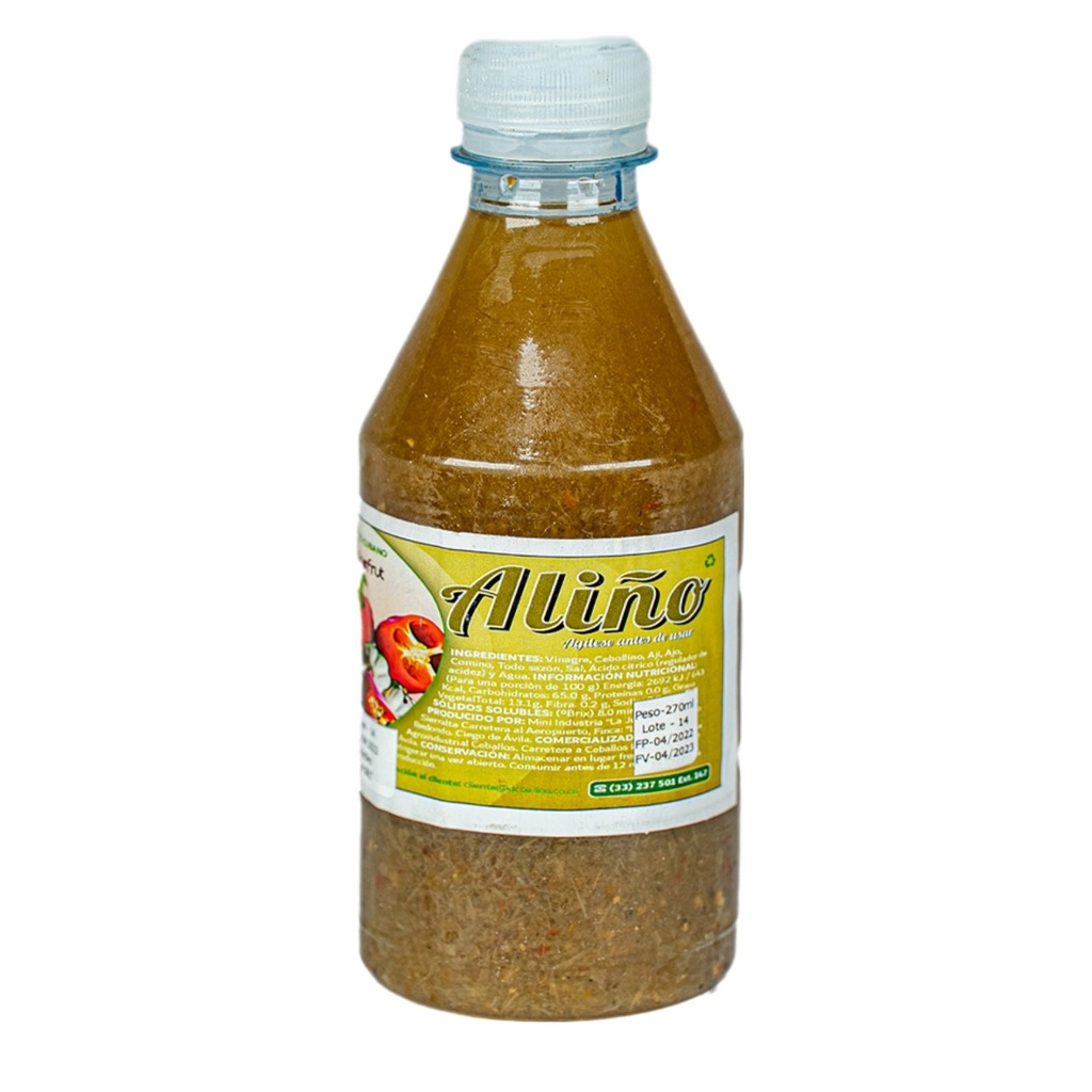 Aliño en Pomo 270ml