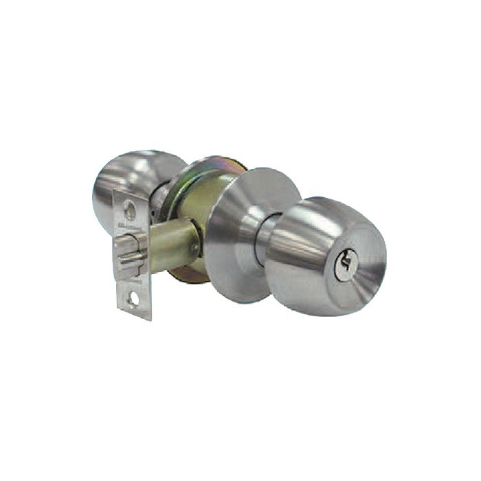Cerradura acero inoxidable con llave (bola)