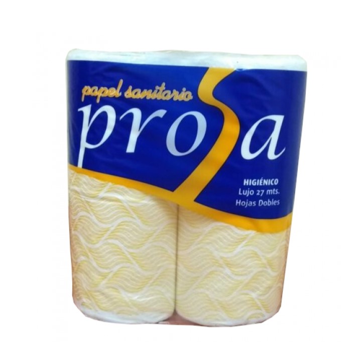 Papel sanitario Prosa (pack de 4 rollos)