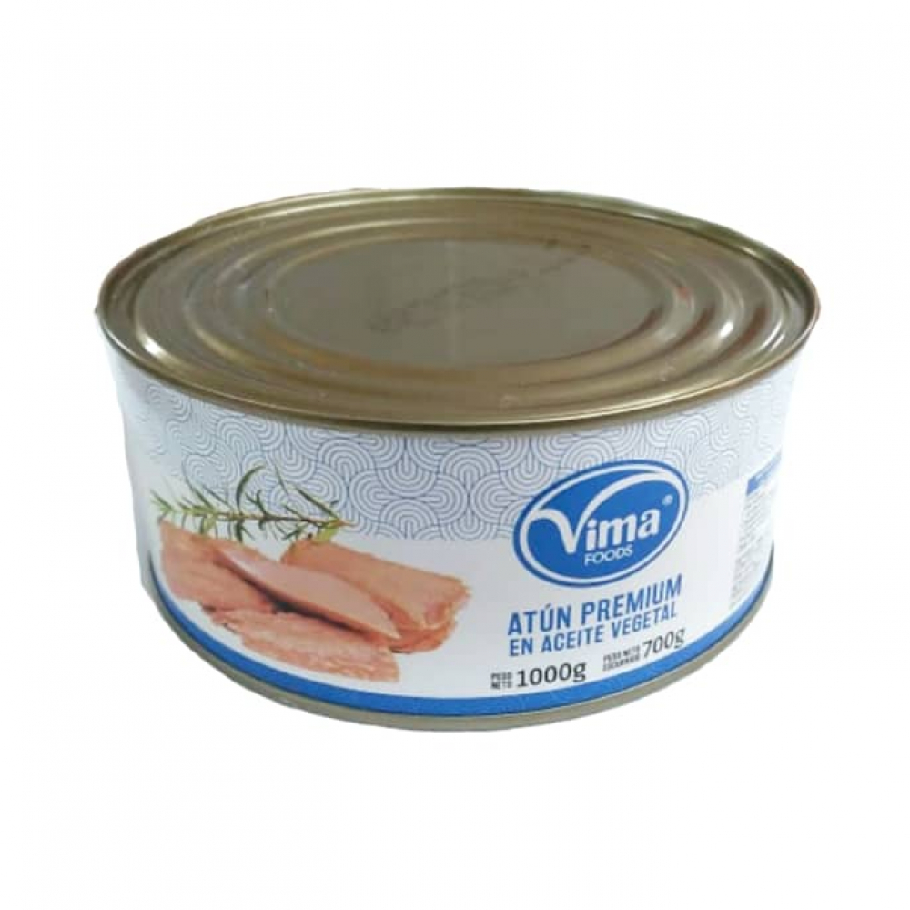 Atún en Aceite Vegetal Premium (1 Kg) VIMA