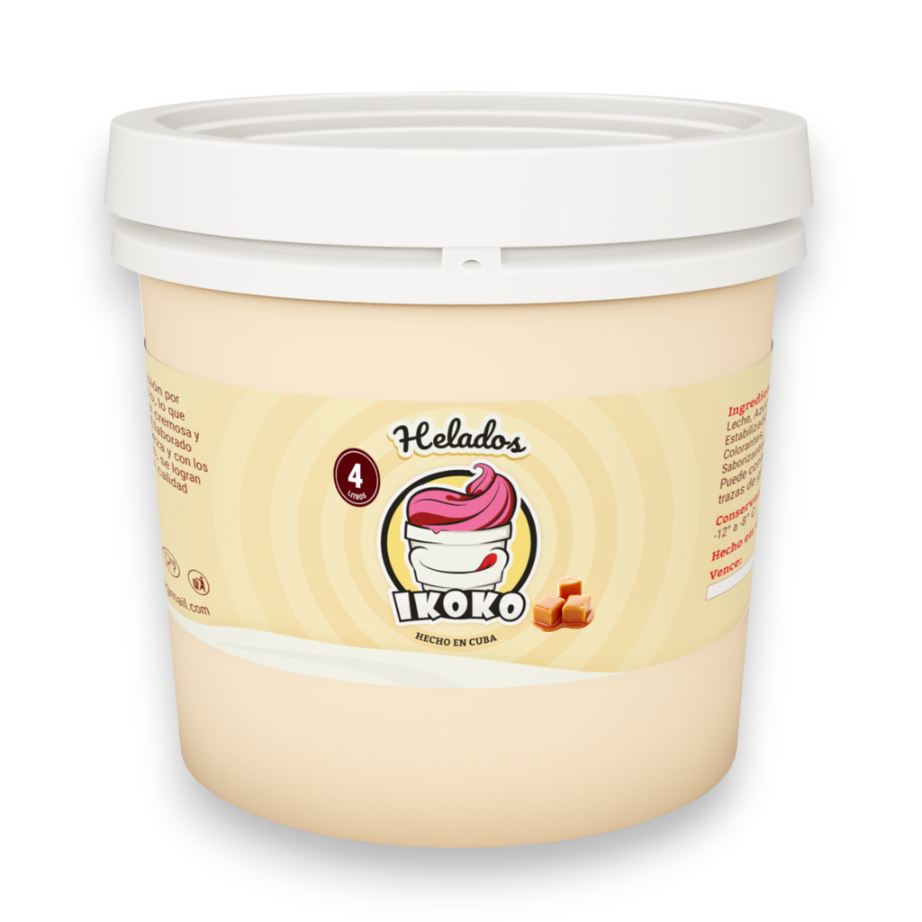Helado de Caramelo (4 Lt) IKOKO