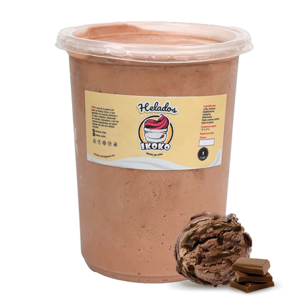 Helado de Chocolate (1 Lt) IKOKO