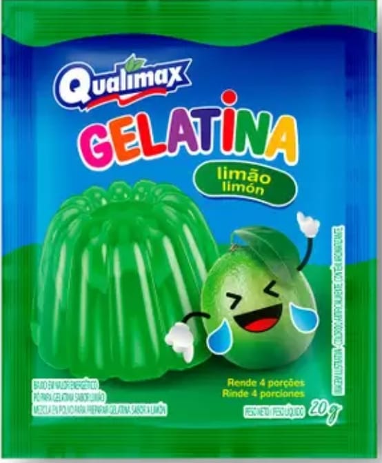 Gelatina Sabor Limón (20 g)