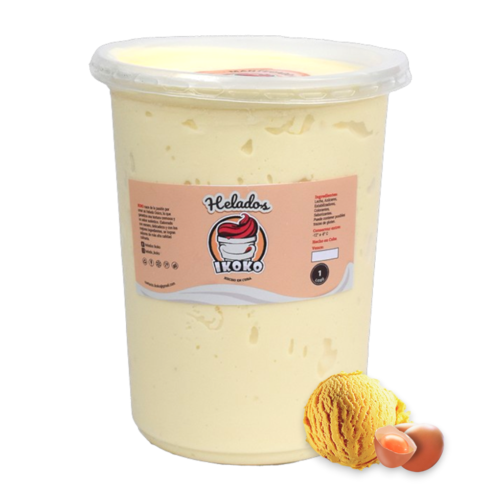 Helado de Mantecado (1 Lt) IKOKO
