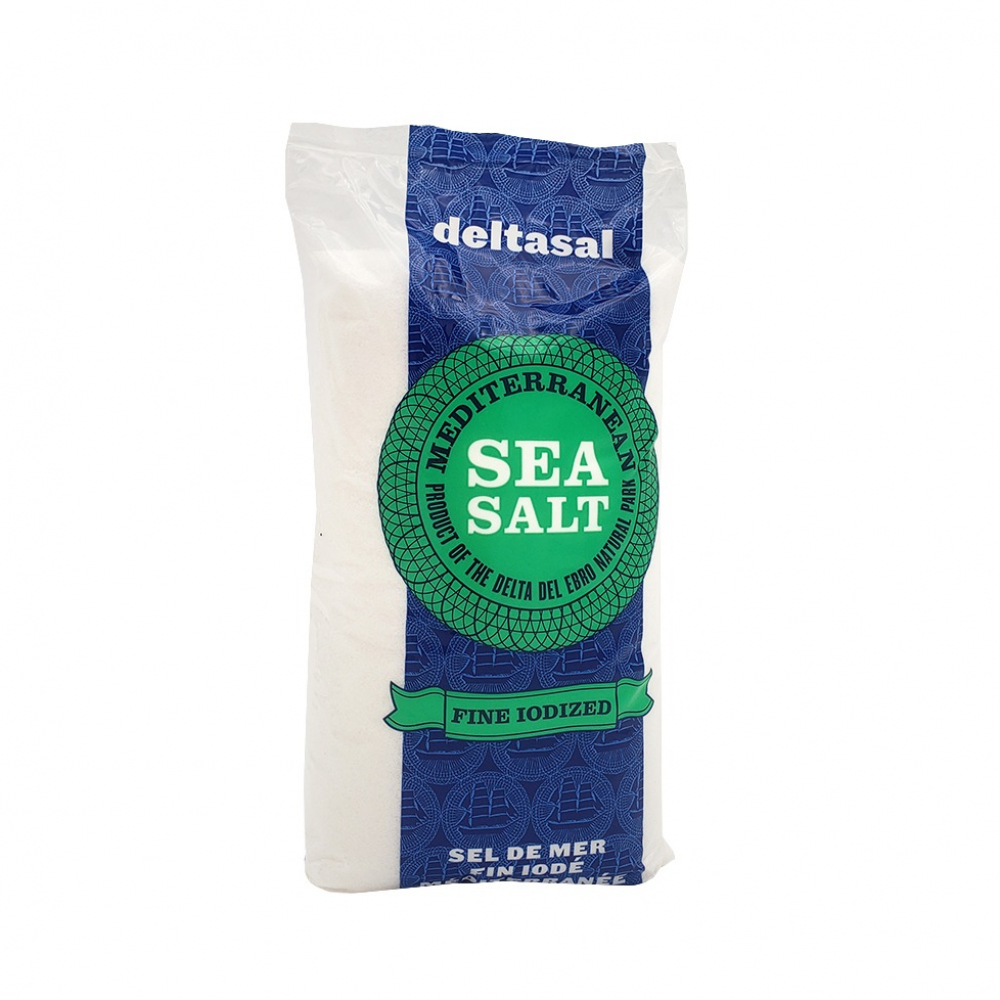 Sal fina común Deltasal (1 kg / 2.2 lb)