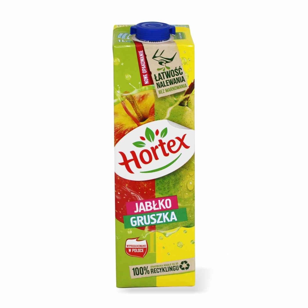 Jugo Nectar de Manzana-Pera 1L Hortex