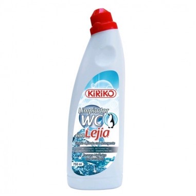 Limpiador WC baños con lejía 750ml Kiriko