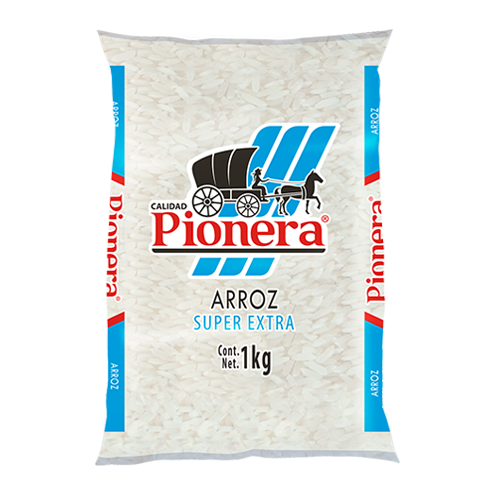 Arroz super extra (2.2 Lb / 1kg) Pionera