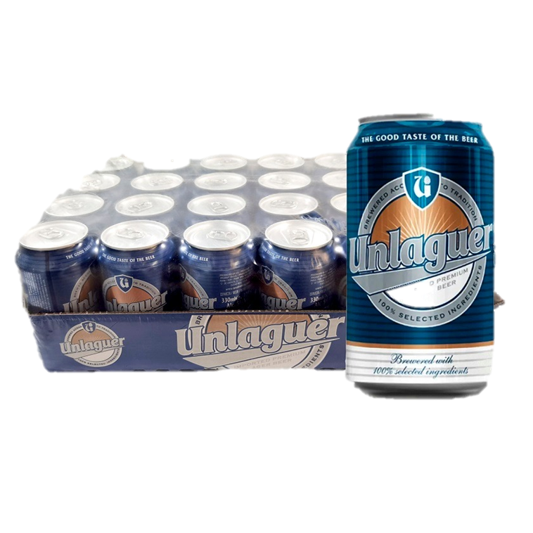 Cerveza Unlaguer Lata 330ml (caja de 24u)