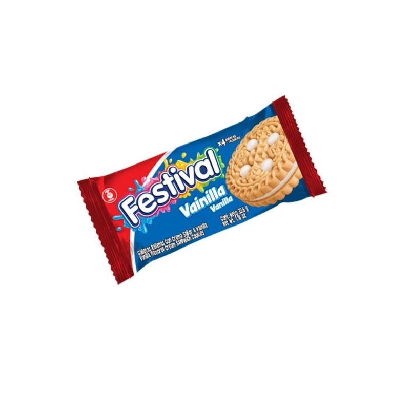 Galletas Festival Vainilla (12 PAQS)