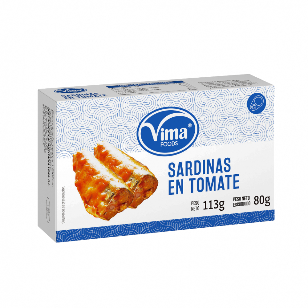 Sardinas en Tomate VIMA (113g)